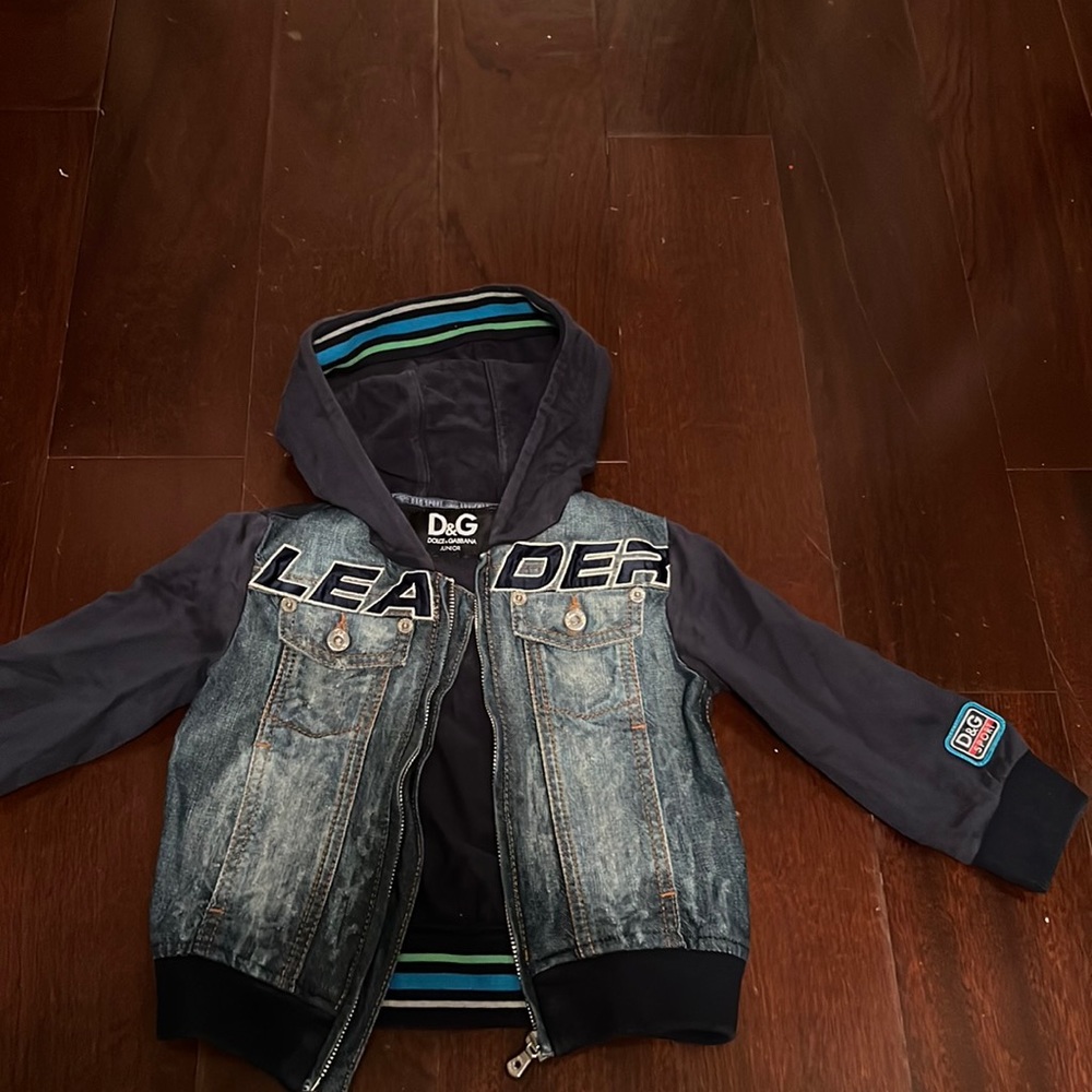 Boys dolce and gabanna denim jacket